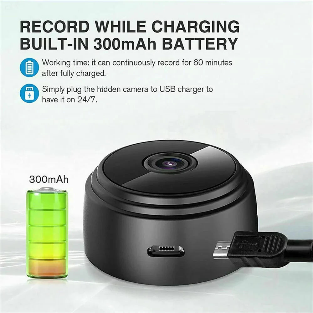 Mini Câmera Smart Life Home – Segurança Inteligente ao seu Alcance!