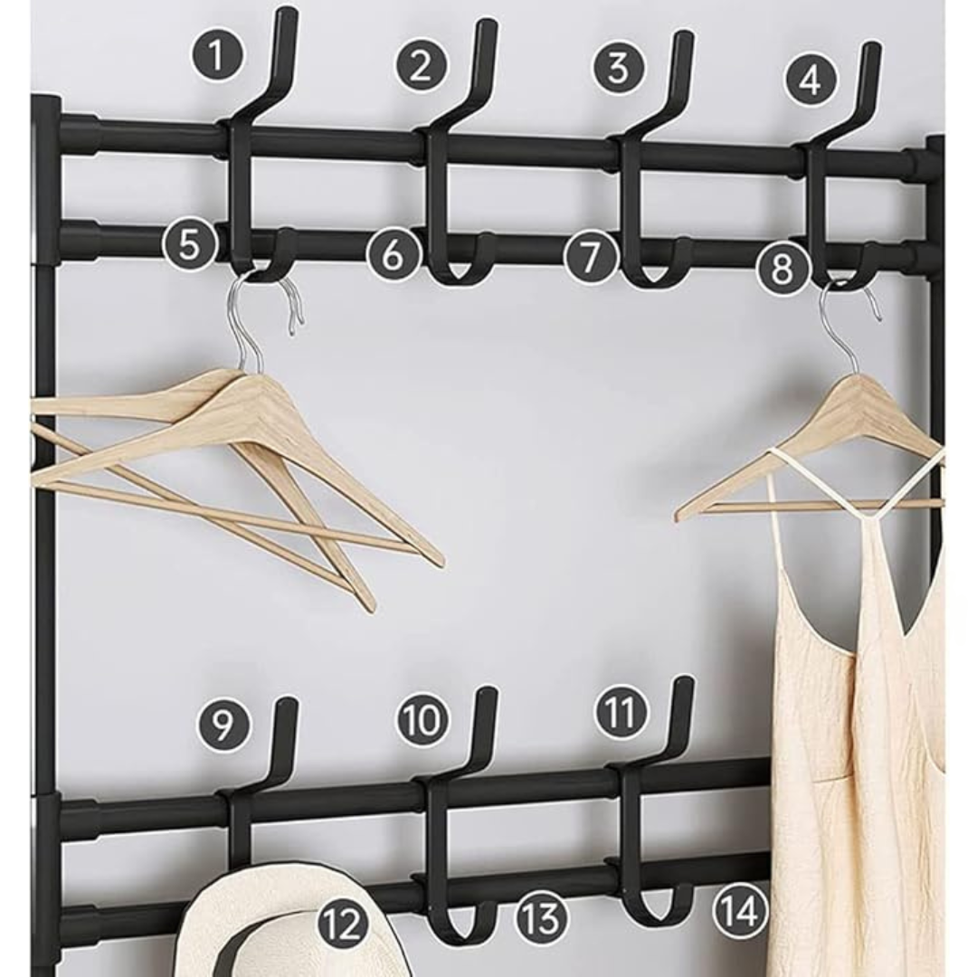 Rack Multifuncional Arara Sapateira Cabideiro – 4 Prateleiras