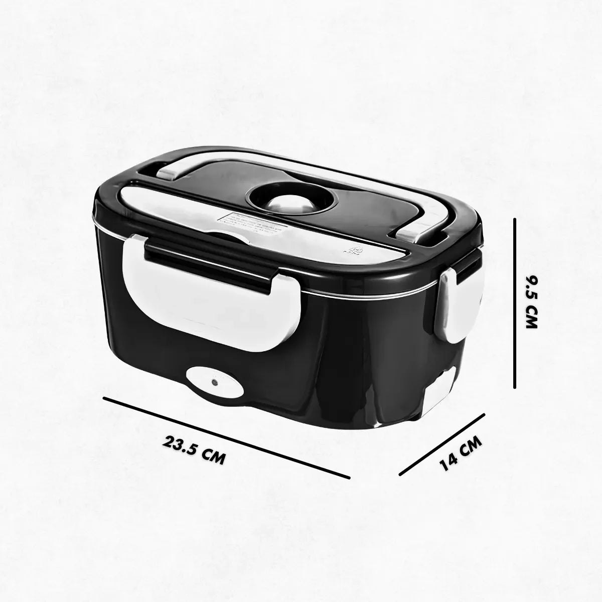 Marmita Elétrica Portátil Bivolt – Preta