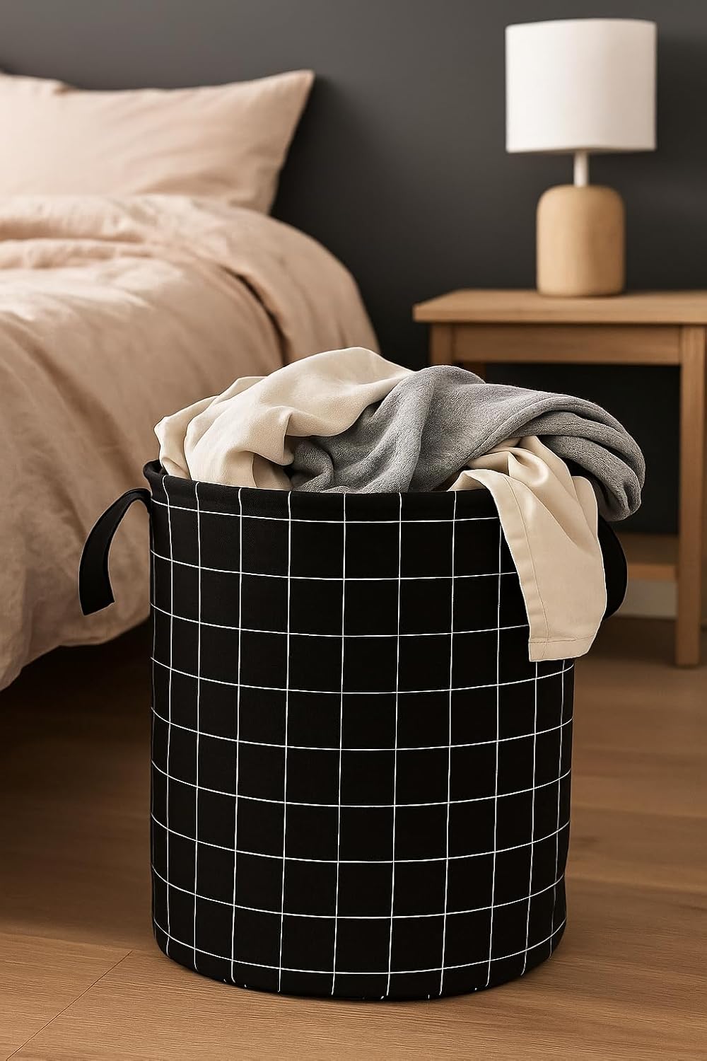 Cesto Organizador Roupa Suja Dobrável Multiuso 40L - (Cores Sortidas)