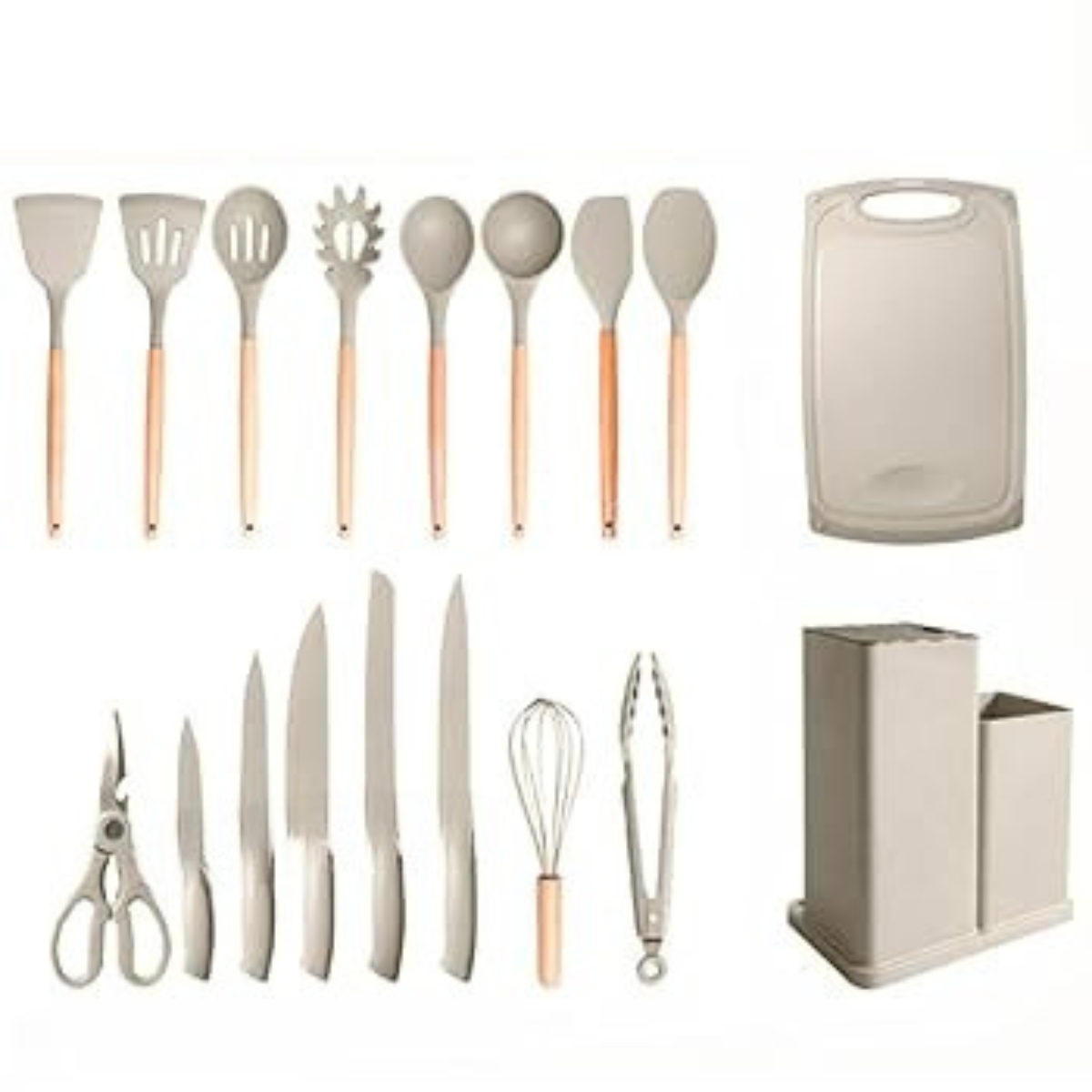Conjunto de Utensílios de Cozinha 19 Peças Premium