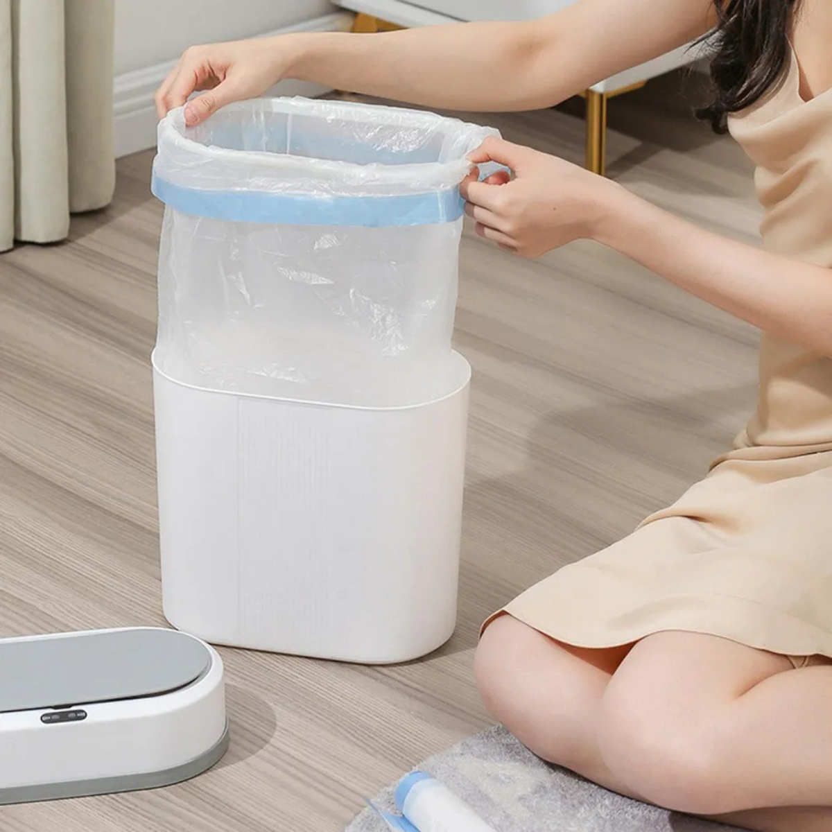 Lixeira Inteligente com Sensor Automático 12 Litros