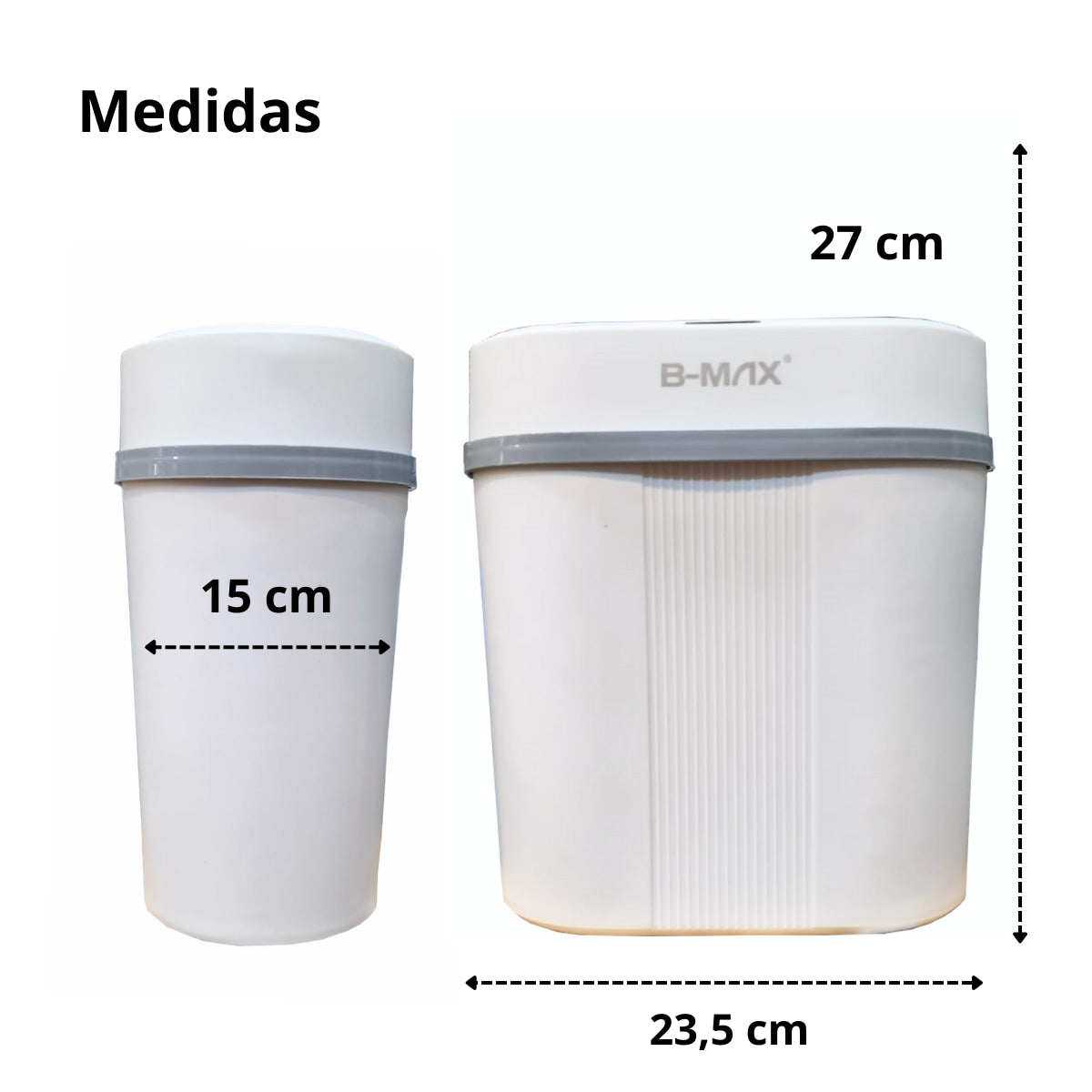 Lixeira Inteligente com Sensor Automático 12 Litros