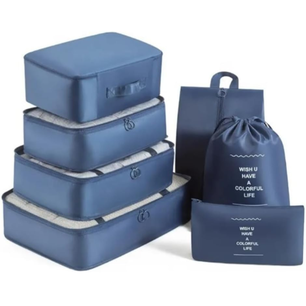 Organizador de Mala para Viagens 7 Peças