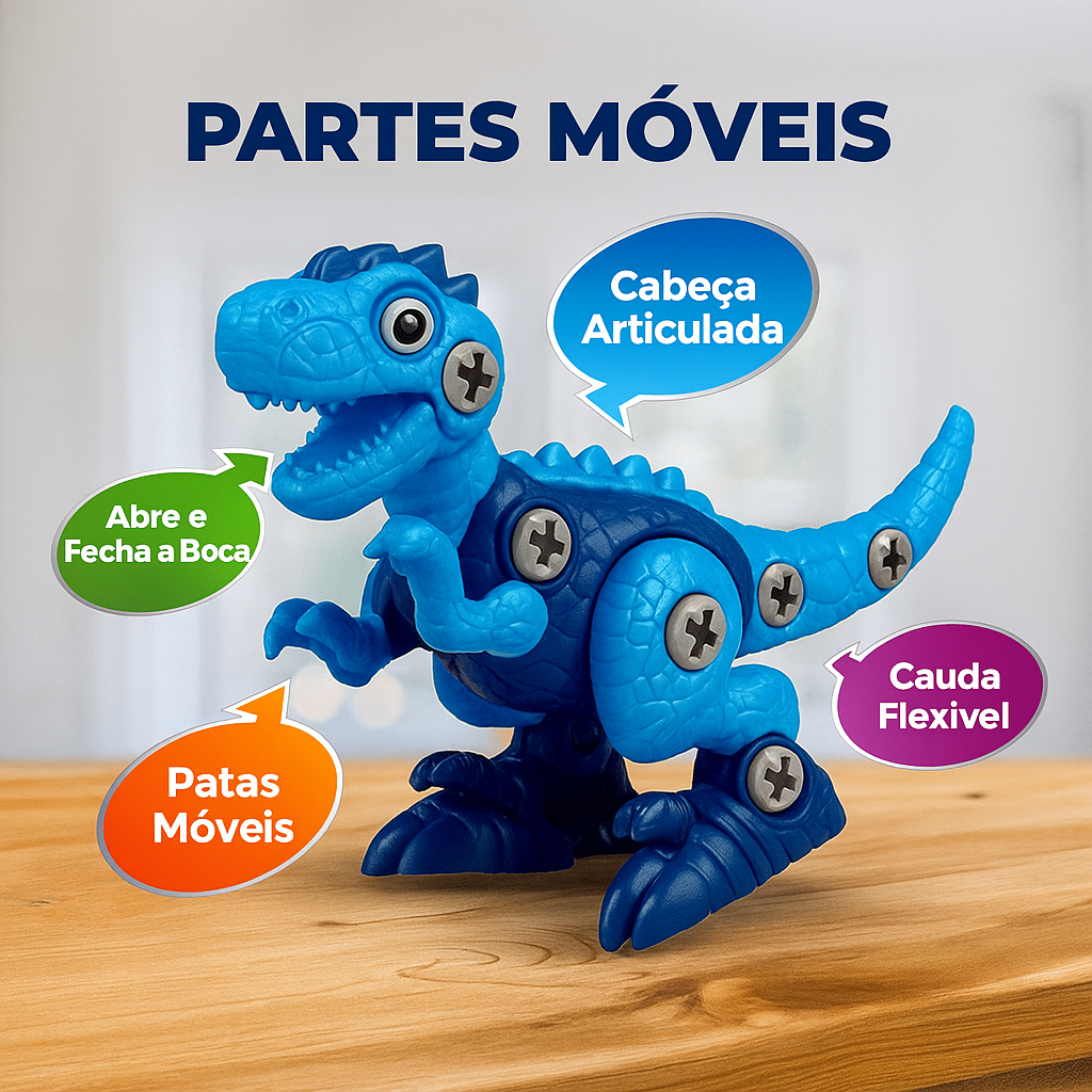 Kit Dinossauros de Construção STEM Cant™