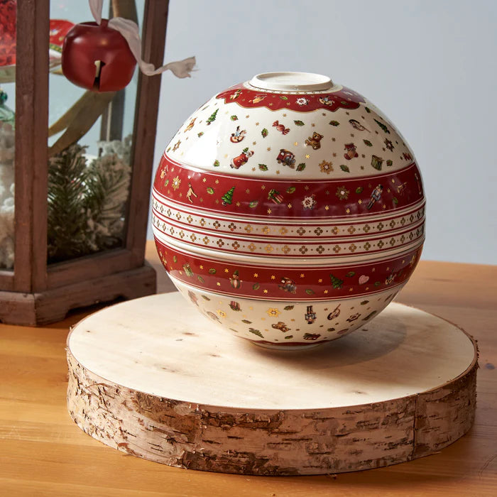 Jogo de Pratos em Porcelana 7 Peças (Edição Natal Limitada)