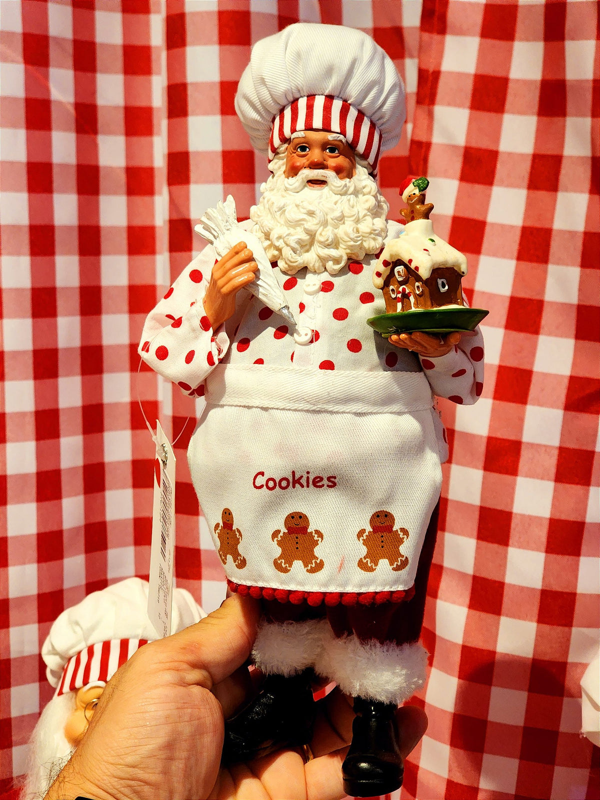 PAPAI NOEL COLECIONÁVEL CONFEITEIRO 60CM - PRÉ VENDA 2025