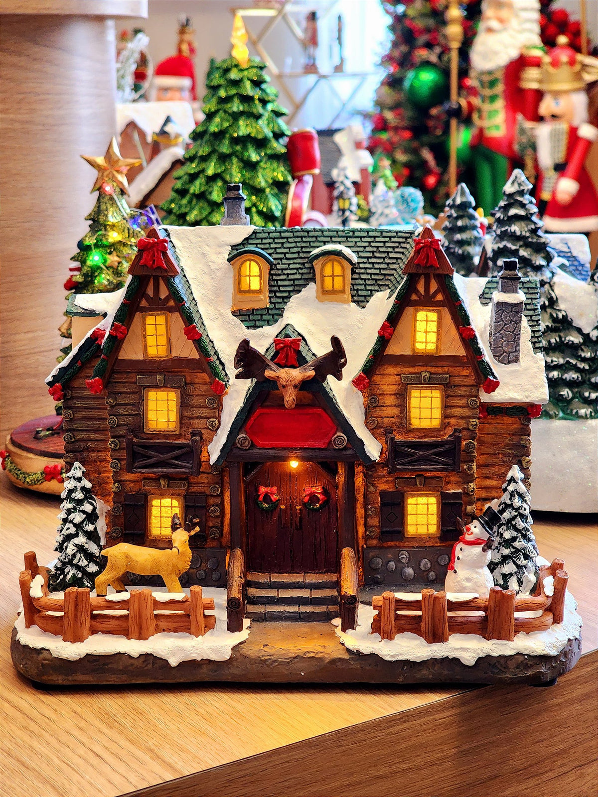 CENÁRIO VILA NATALINA CHALÉ NEVADO 21CM - PRÉ VENDA 2025