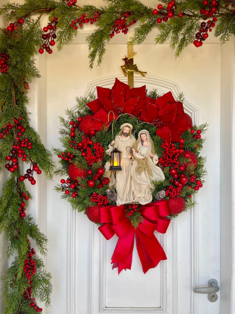 Guirlanda Sagrada Família com LED – 65cm