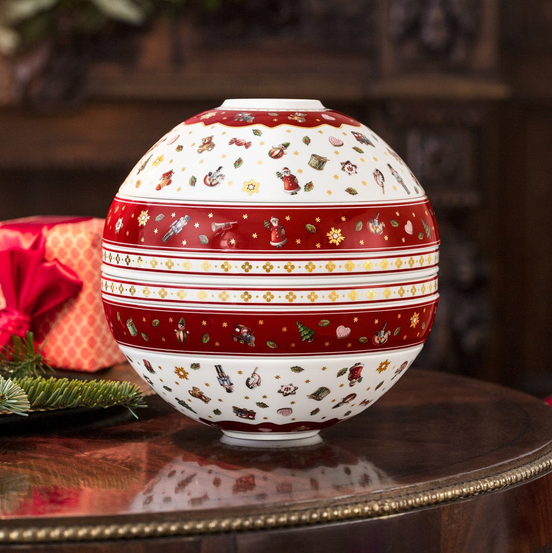 Jogo de Pratos em Porcelana 7 Peças (Edição Natal Limitada)