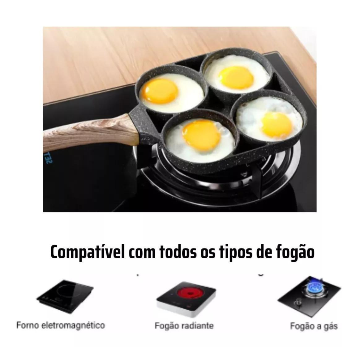 Frigideira 4 Ovos