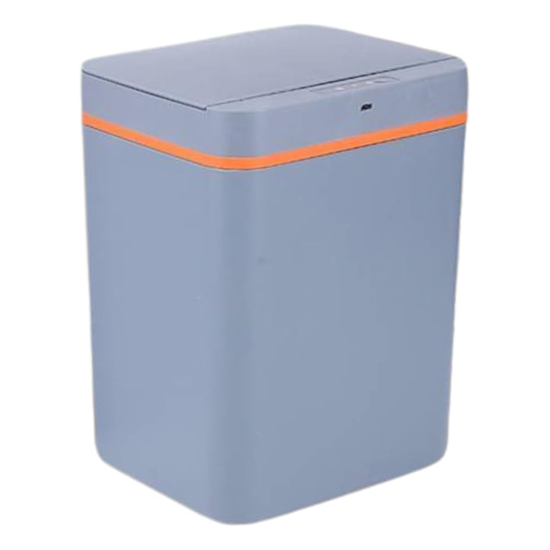 Lixeira Eletrônica Sensor 15L Cinza