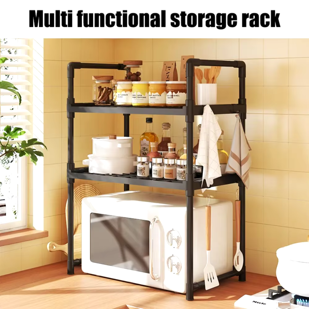 Rack Multifuncional 2 Andares – Cozinha e Armazenamento