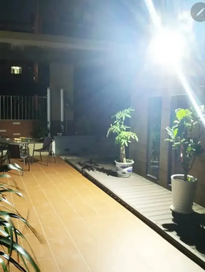 Luminária Externa LED Solar COB LUZ-7701
