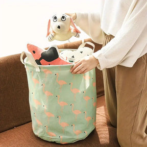 Cesto Organizador Roupa Suja Dobrável Multiuso 40L - (Cores Sortidas)