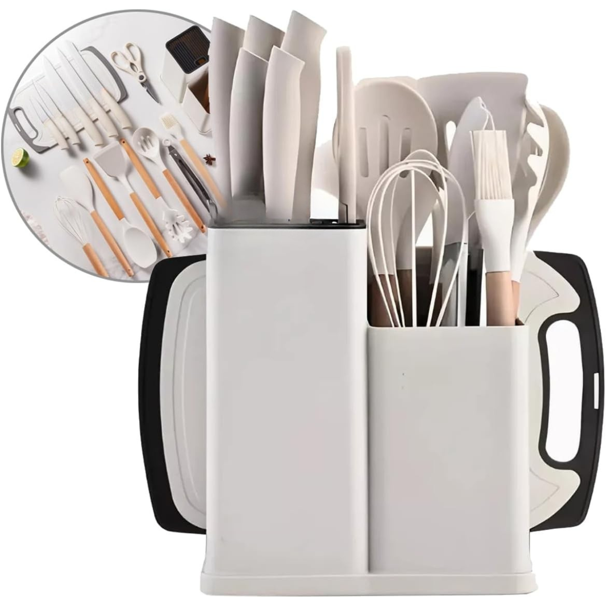 Conjunto de Utensílios de Cozinha 19 Peças Premium