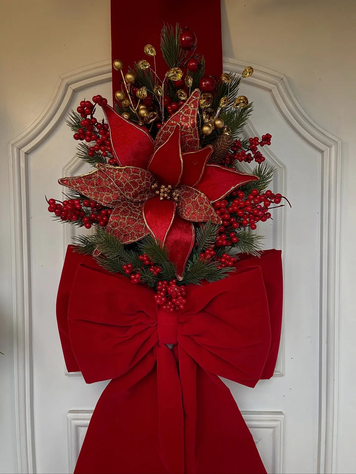 Escapulário De Natal Veludo 2,10x 40cm