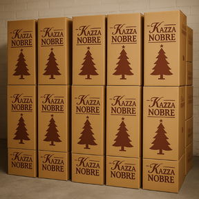 Árvore de Natal Nevada 180/210m - com Luzes LED Quentes e Multicoloridas