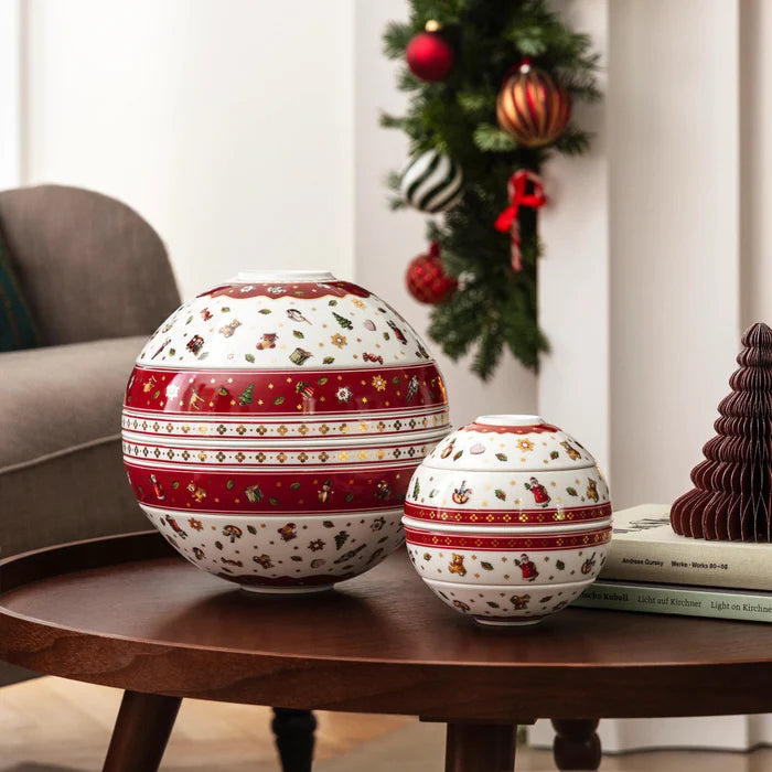 Jogo de Pratos em Porcelana 7 Peças (Edição Natal Limitada)