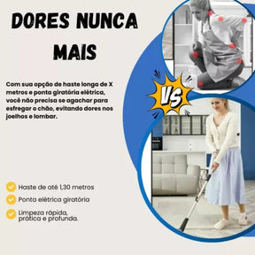 Escova de Limpeza Elétrica Rotativa Multiuso 9 em 1 Bivolt