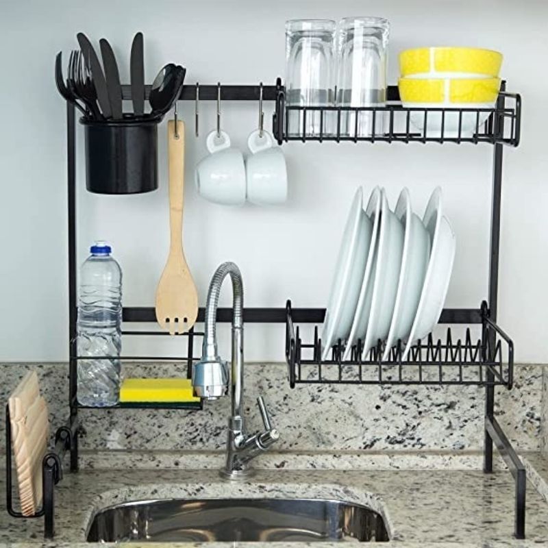 Cozinha Suspensa Auto-Sustentável Modular – 14 Peças (Sem Furos)