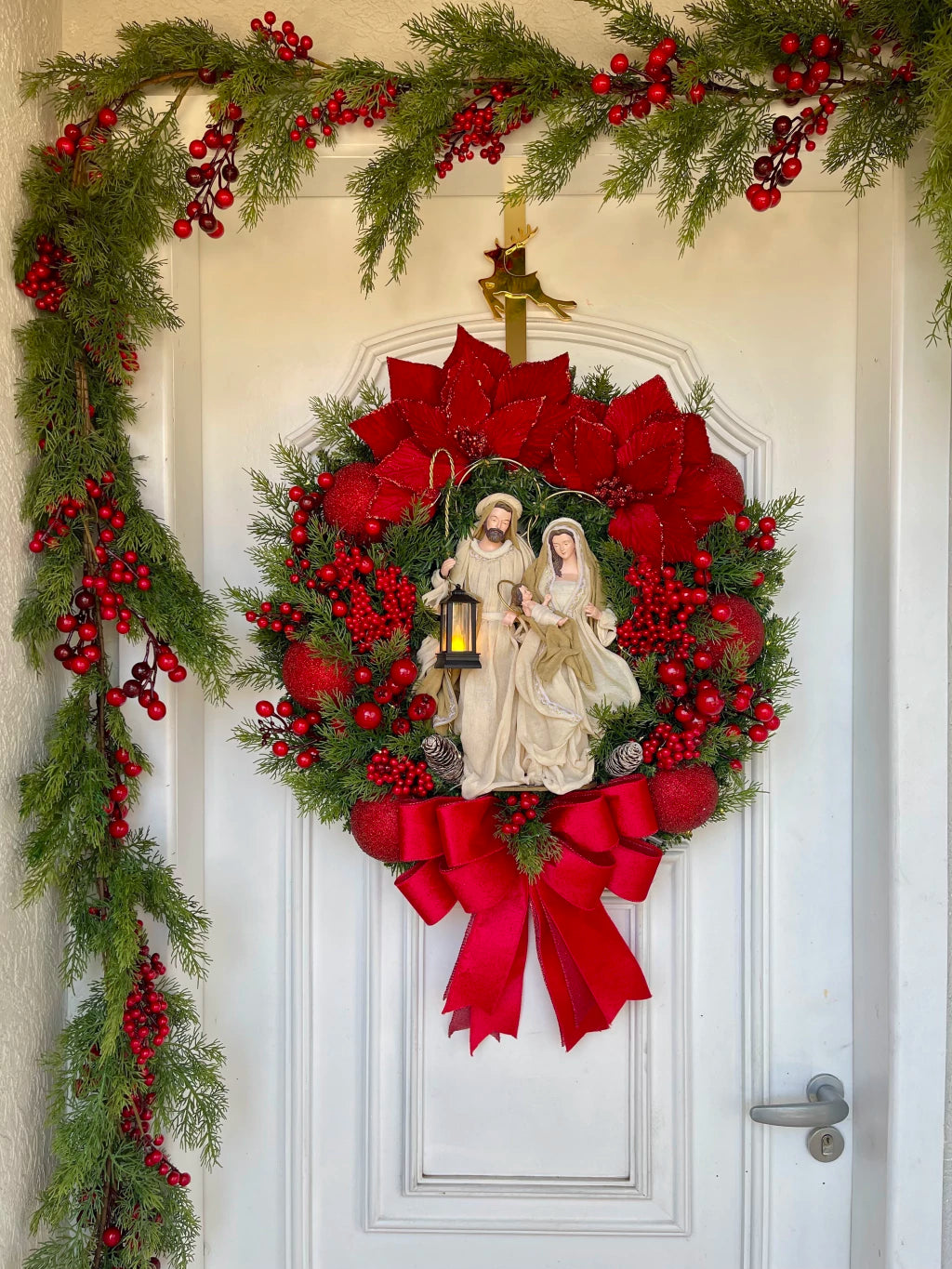 Guirlanda Sagrada Família com LED – 65cm