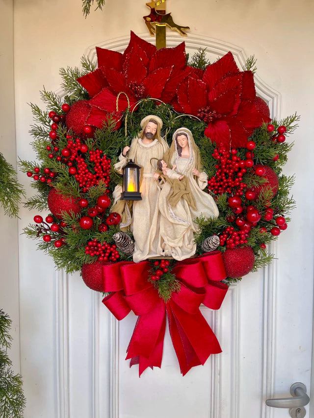 Guirlanda Sagrada Família com LED – 65cm