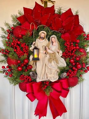 Guirlanda Sagrada Família com LED – 65cm