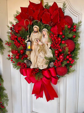 Guirlanda Sagrada Família com LED – 65cm